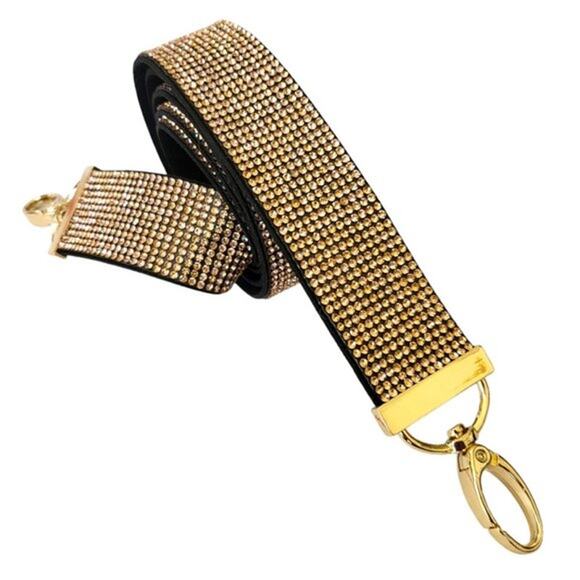 BN Rose gold bling crossbody purse strap - Picture 2 of 2